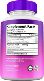 Spider Sense Pills, Suplemento de Máxima Potencia, Cápsulas SpiderSense Fórmula Premium (3 Envases)