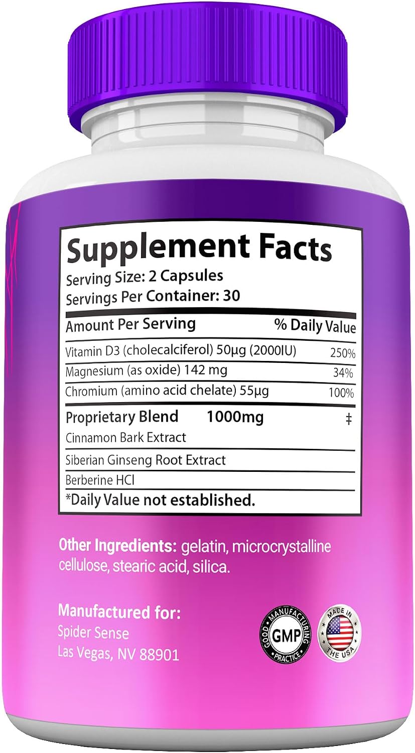 SpiderSen, Suplemento de Máxima Potencia, SpiderSen Cápsulas Fórmula Avanzada Premium (2 Envases)