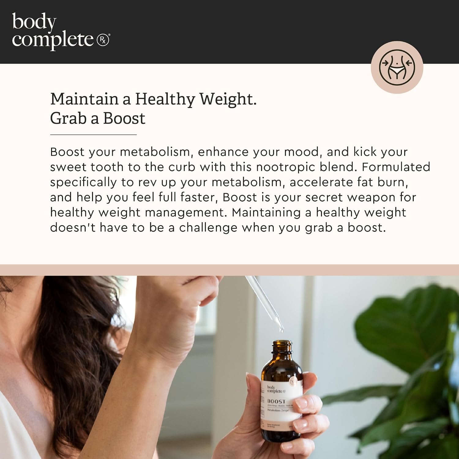 Boost Drops con Maca, Aminoácidos y Rhodiola - Suplemento Líquido para Energía y Digestión, 60 ml