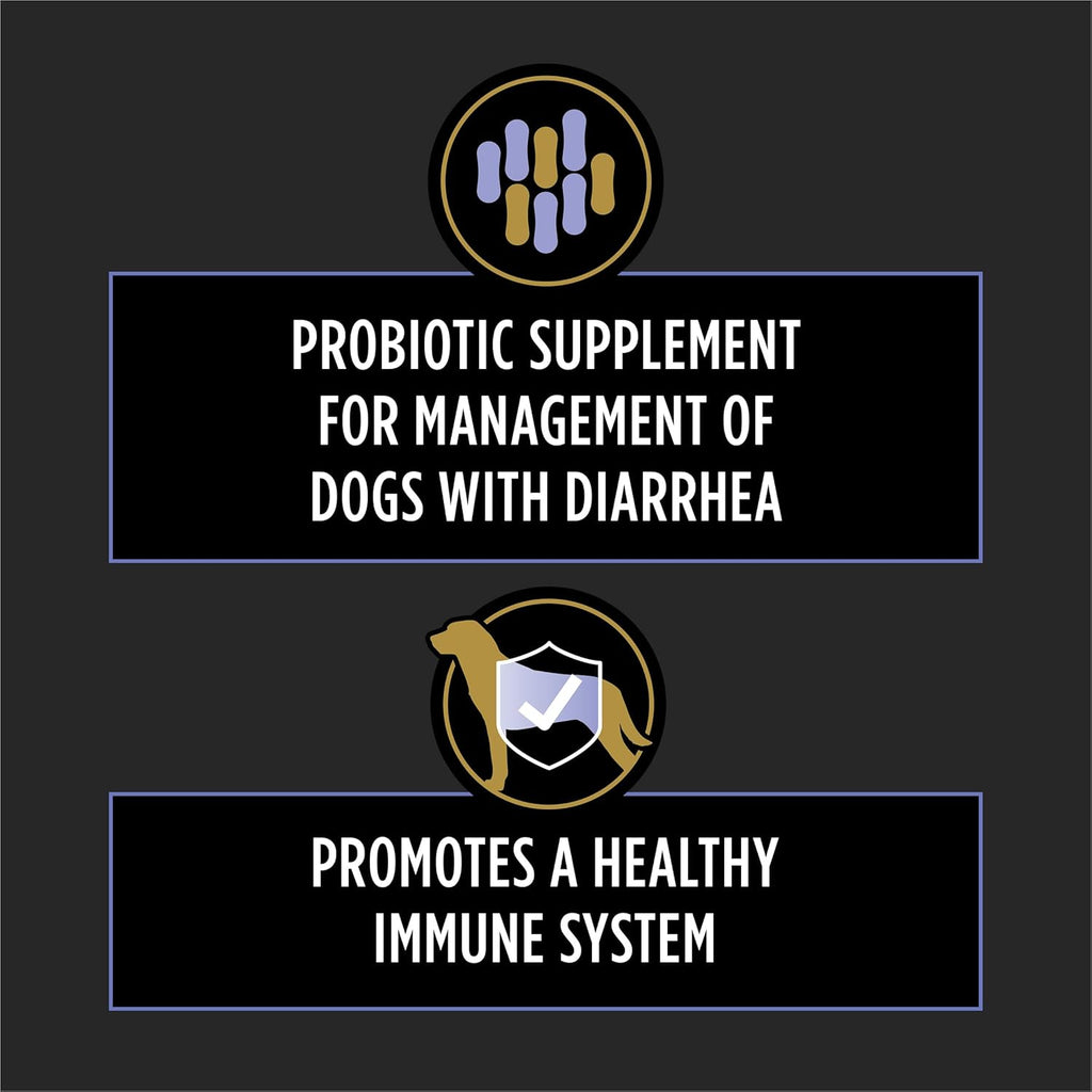 Purina Pro Plan Veterinary Supplements FortiFlora Probióticos para Perros - 90 Comprimidos Masticables