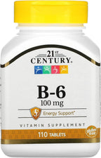 21st Century B6 100 mg Comprimidos, 110 Comprimidos (Envase de 3)