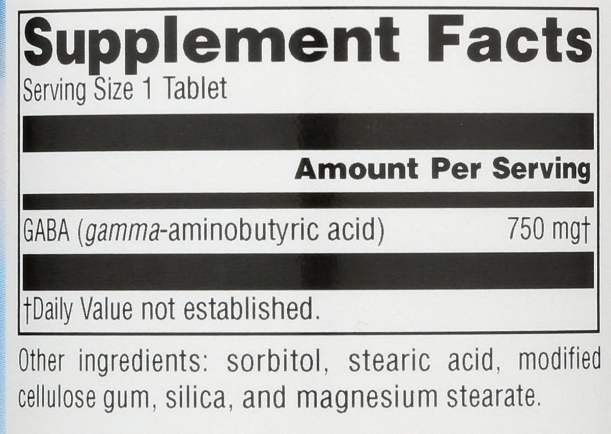 Source Naturals Serene Science GABA, 750 mg – Puede contribuir a una sensación de relajación sin somnolencia – Image 4