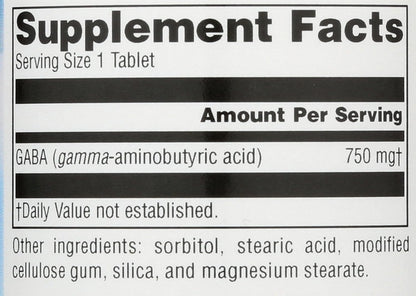 Source Naturals Serene Science GABA, 750 mg – Puede contribuir a una sensación de relajación sin somnolencia – Image 4