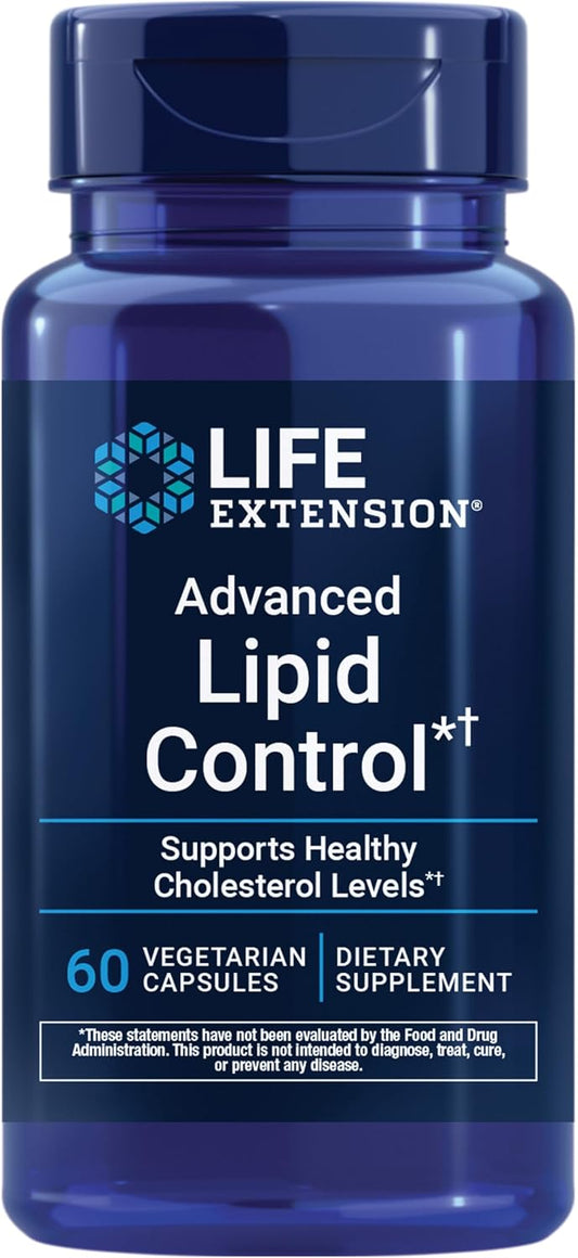 Life Extension Advanced Lipid Control - Amla Indian Gooseberry Extract - 60 Capsules