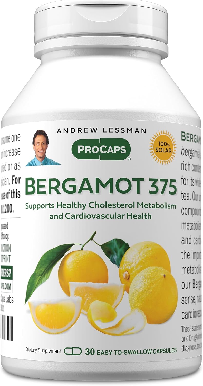 ANDREW LESSMAN Bergamota 375mg - 240 Cápsulas