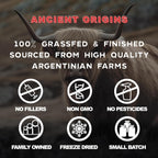 Ancient Origins Suplemento de Órganos de Res Grass Fed 4500 mg - Hígado, Médula Ósea, Corazón, Bazo, Páncreas y Riñón, No Transgénico, Sin Gluten, Sin Desgrasar (180 Cápsulas, 750 mg cada una)