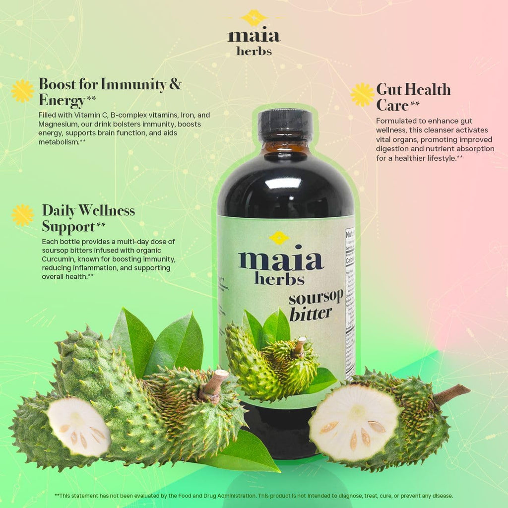 Maia Herbs Soursop Bitters Líquido 473 ml