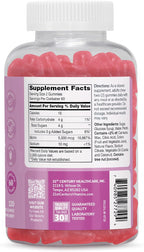 Gominolas de Biotina 5000 mcg - 21st Century - 120 unidades - Sabor Fresa Natural