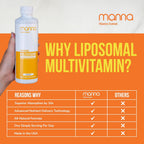 Manna Vitamins Evolved Multivitamínico Liposomal