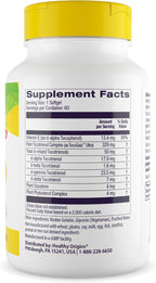 Healthy Origins Tocomin SupraBio Tocotrienoles 50 mg - 60 Cápsulas Blandas
