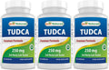 Best Naturals TUDCA 250mg (Ácido Tauroursodesoxicólico) - 60 Cápsulas Veganas
