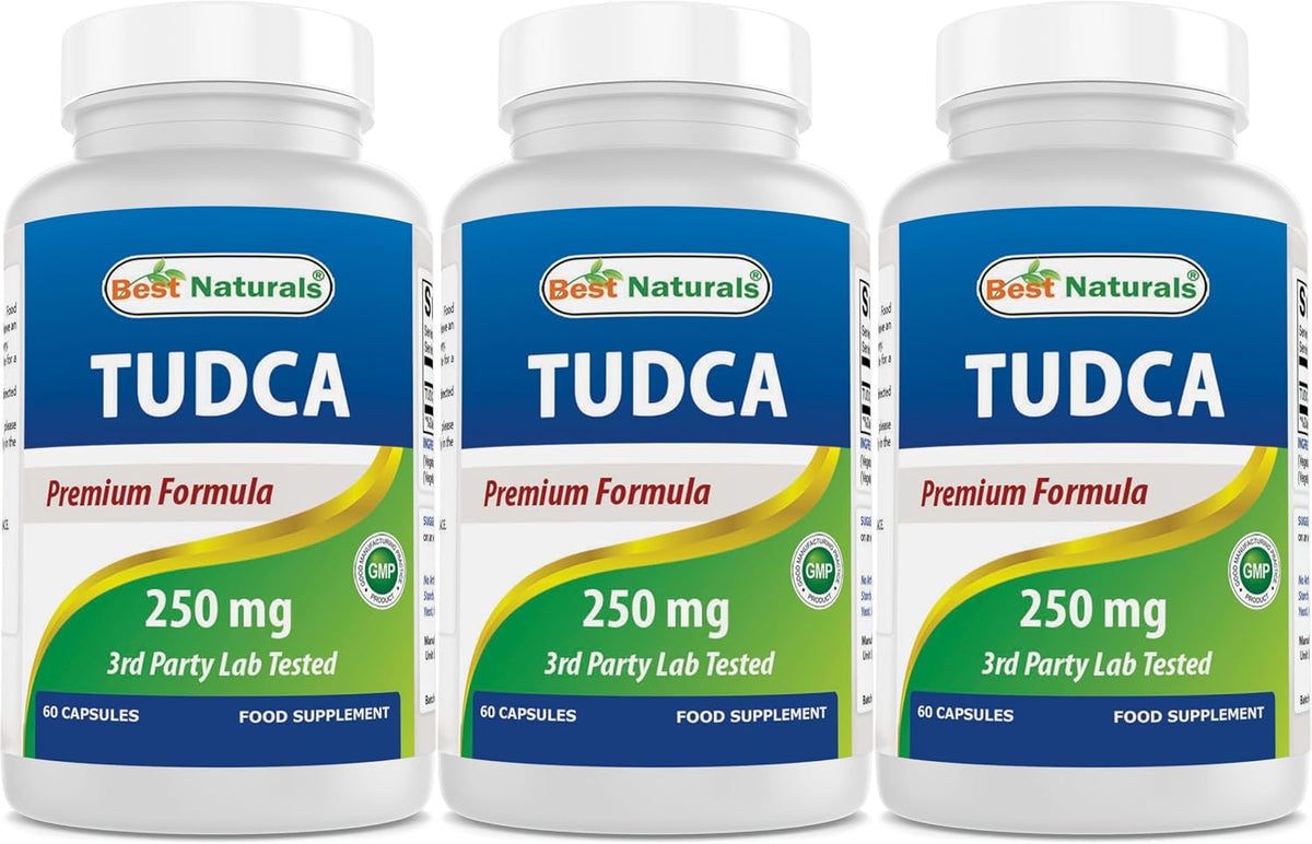 Best Naturals TUDCA 250mg - Ácido Tauroursodesoxicólico - 60 Cápsulas Veganas – Image 8