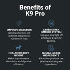 K9 Athlete K9 Pro Polvo Probiótico para Perros - Salud Digestiva e Inmunológica