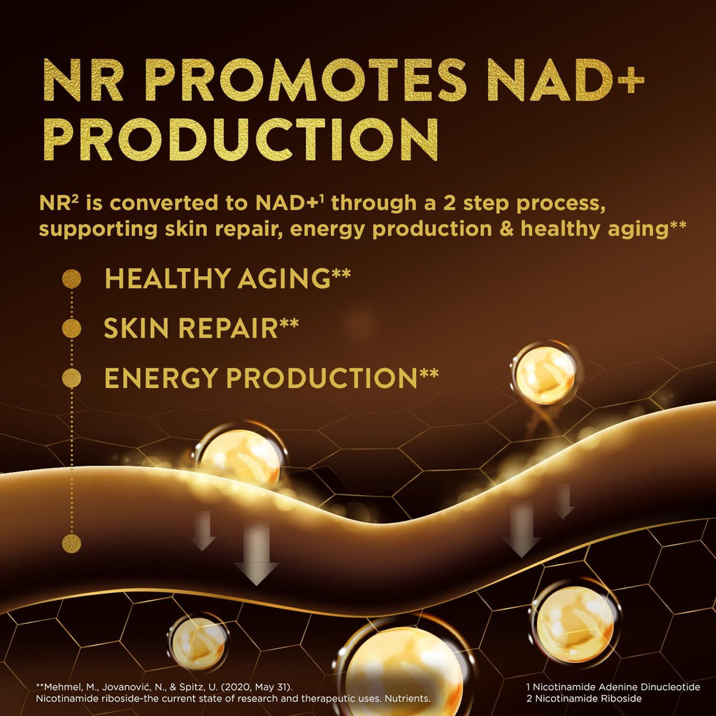 Swisse Plus NAD+ Calm Skin - Suplemento NAD+ para piel calmada - 30 cápsulas