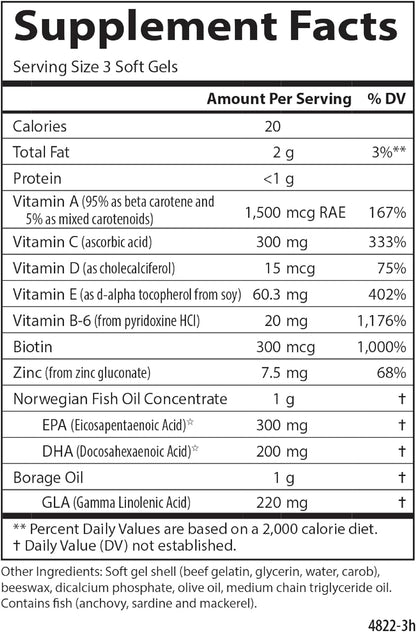 Carlson Moistur-eyes, 180 Softgels – Image 8