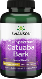 Corteza de Catuaba 465 mg - 120 Cápsulas - Swanson