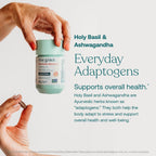 True Grace One Daily Multivitamínico para Mujeres con Minerales Fermentados, Adaptógenos Orgánicos y Hongos - Apoyo Completo para Cuerpo, Mente y Belleza - 30 Comprimidos Veganos