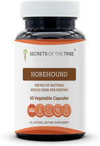 Secrets of the Tribe Marrubio (Horehound) 400 mg, 60 Cápsulas