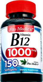FITO MEDIC'S Lab Vitamina B12 - 150 Cápsulas Blandas