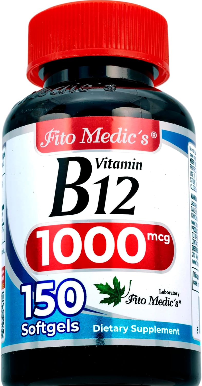 FITO MEDIC'S Lab Vitamina B12 - 150 Cápsulas Blandas