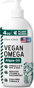 Aceite de Omega 3 Vegano para Perros - 118 ml (4 oz)