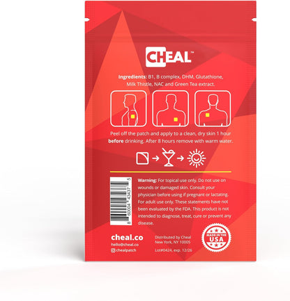 CHEAL Recovery Patches - 24 Parches - – Paso 3: Retira el parche al despertar. Notarás la diferencia. – Image 3
