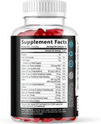 Multivitamínico para Hombres - Gomitas Diarias Completas con Vitamina D, Vitaminas B, Zinc y Más - 13 Vitaminas y Minerales Esenciales - 60 Gomitas