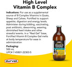 Durvet Complejo B de Alta Potencia 500 ml