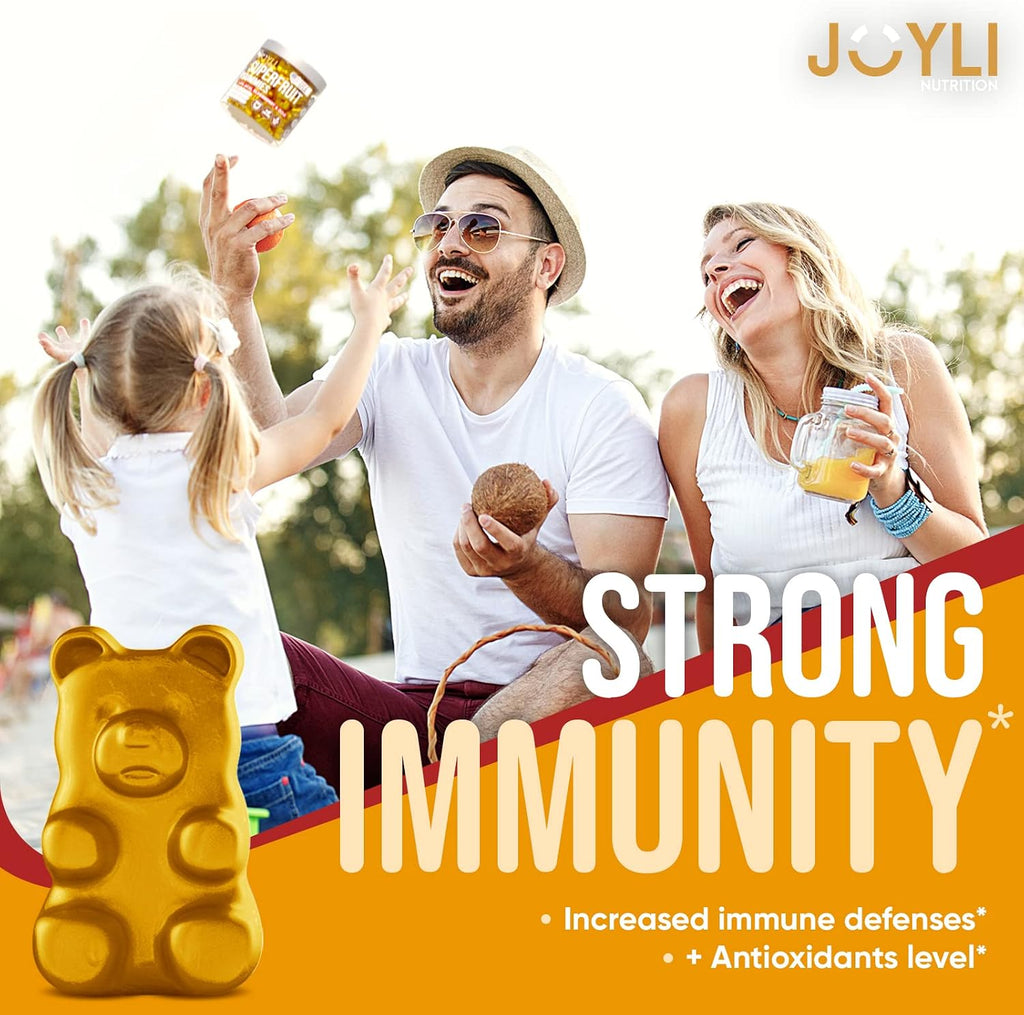 JOYLI Nutrition Multivitamin Gummies - 2 Paquetes (60 Gominolas) - Sin Azúcar