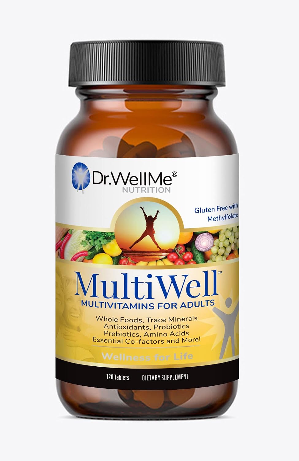 Dr. WellMe Nutrition MultiWell Multivitaminas para Adultos 120 Comprimidos