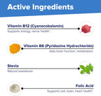 Superior Source No Shot Vitamina B12 (1000 mcg), B6 y Ácido Fólico - 100 Comprimidos Sublinguales