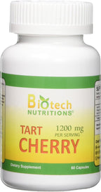 Tart Cherry Cápsulas Vegetales, 60 unidades