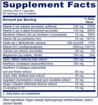 Vitanica CardioBlend – Apoyo Cardiovascular, Vegano, 120 Cápsulas