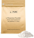 PURE ORIGINAL INGREDIENTS L-Theanina en Polvo 113g - Suplemento de Aminoácidos, Sin Aditivos ni Rellenos