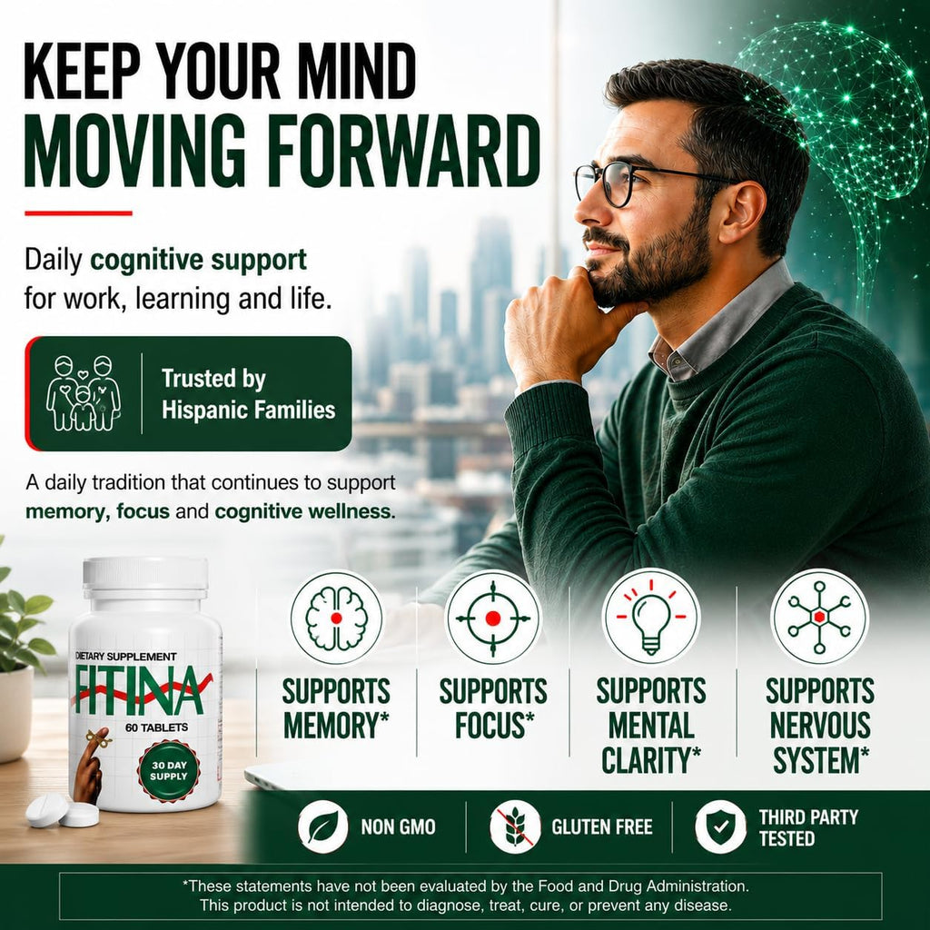 Complemento para la Memoria y Concentración con Vitamina B6 y Tiamina | Vitaminas B de Alta Dosis para el Sistema Nervioso y la Salud Cognitiva, Fórmula Diaria para Adultos, 60 Comprimidos (Pack de 2)
