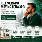 Complemento para la Memoria y Concentración con Vitamina B6 y Tiamina | Vitaminas B de Alta Dosis para el Sistema Nervioso y la Salud Cognitiva, Fórmula Diaria para Adultos, 60 Comprimidos (Pack de 2)