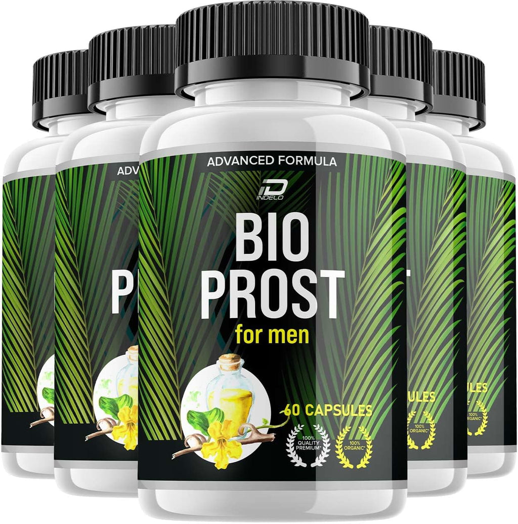 Bio Prost Suplemento para Hombres – Cápsulas Avanzadas para la Salud Prostática (300 Cápsulas, 5 Envases)