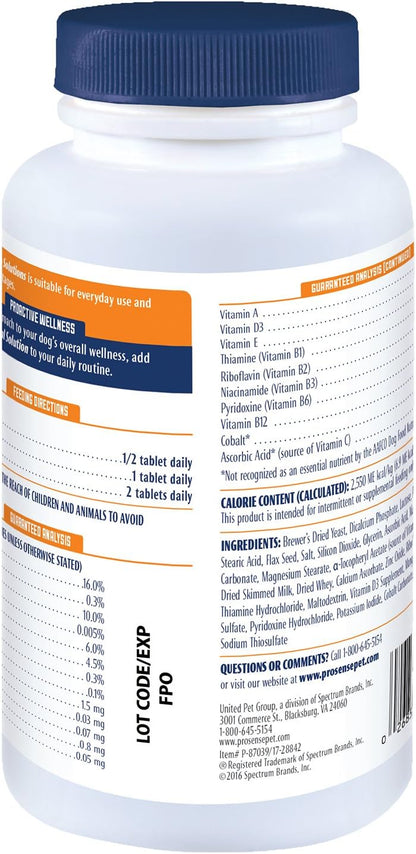 ProSense Vitamin Solutions 90 Comprimidos Masticables para Perros - Apoya el Bienestar General – Image 2