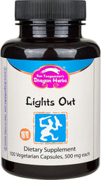 Dragon Herbs - Lights Out Capsules - 60 Cápsulas, 450 mg Cada una