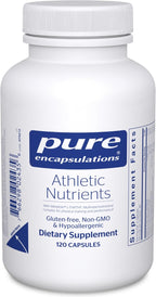 Pure Encapsulations Athletic Nutrients | Complejo Multivitamínico y Mineral para el Rendimiento Deportivo | 180 Cápsulas