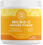 Vimergy Micro-C Immune Power - 250g - 69 Servicios - Polvo de Vitamina C con Silicio de Bambú y Bioflavonoides - Sin Gluten - Vegano - Kosher