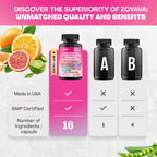 Zoyava Myo Inositol Complex – 750 mg Myo-Inositol con Berberina, D-Chiro Inositol, Ashwagandha y más – 180 Cápsulas Veganas