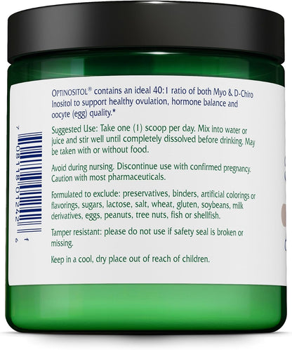Vitanica Optinositol - Myo-Inositol y D-Chiro Inositol en Polvo (4000 mg + 100 mg) - 125 g – Image 3