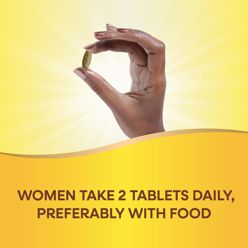 Nature's Way Alive! Multivitamínico Completo para Mujeres con Frutas y Verduras Orgánicas, 60 Comprimidos