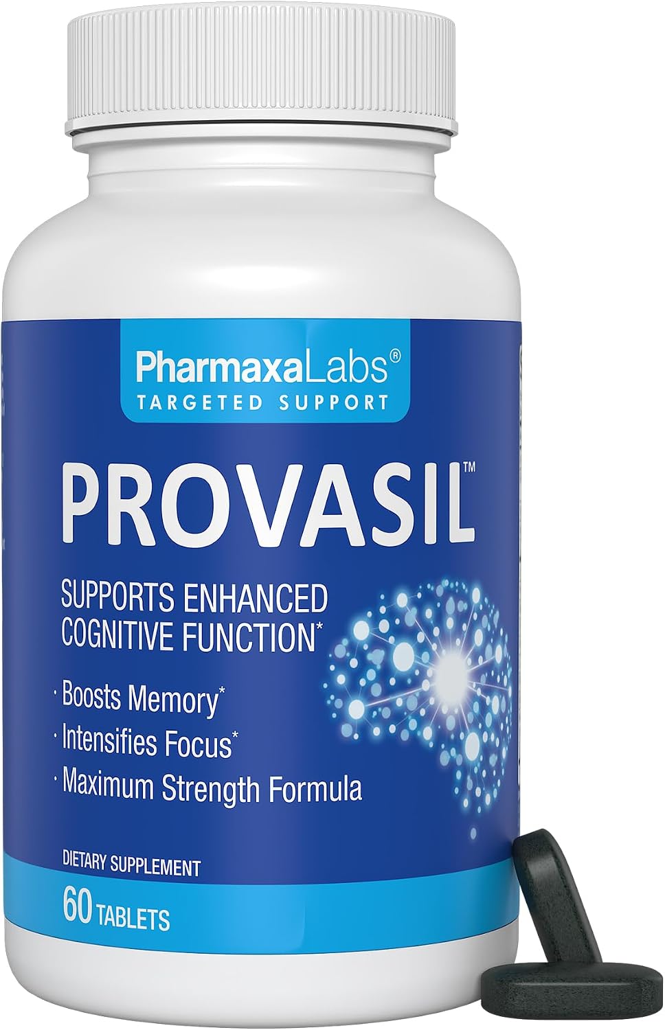 Provasil Máxima Potencia - Suplemento Cerebral para Memoria y Concentración - 60 Comprimidos