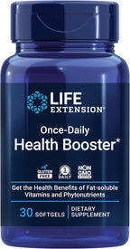 Life Extension Once-Daily Health Booster - Complejo de Vitaminas y Nutrientes para la Salud General - 60 Cápsulas Blandas