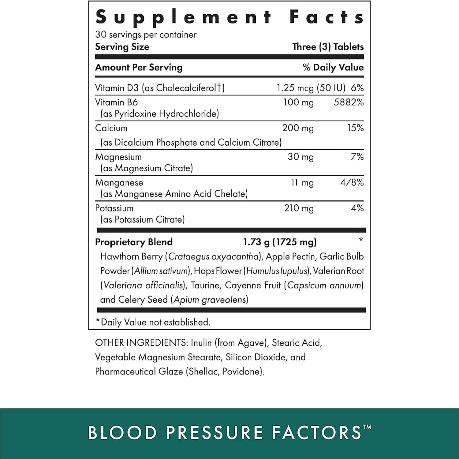 Michael's Health Naturopathic Programs Blood Pressure Factors - 90 Comprimidos Vegetarianos (Paquete de 2)