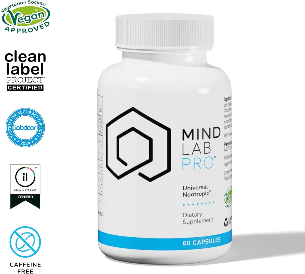 Mind Lab Pro® MLP® v4 Universal Nootropic™ – 60 Cápsulas Veganas
