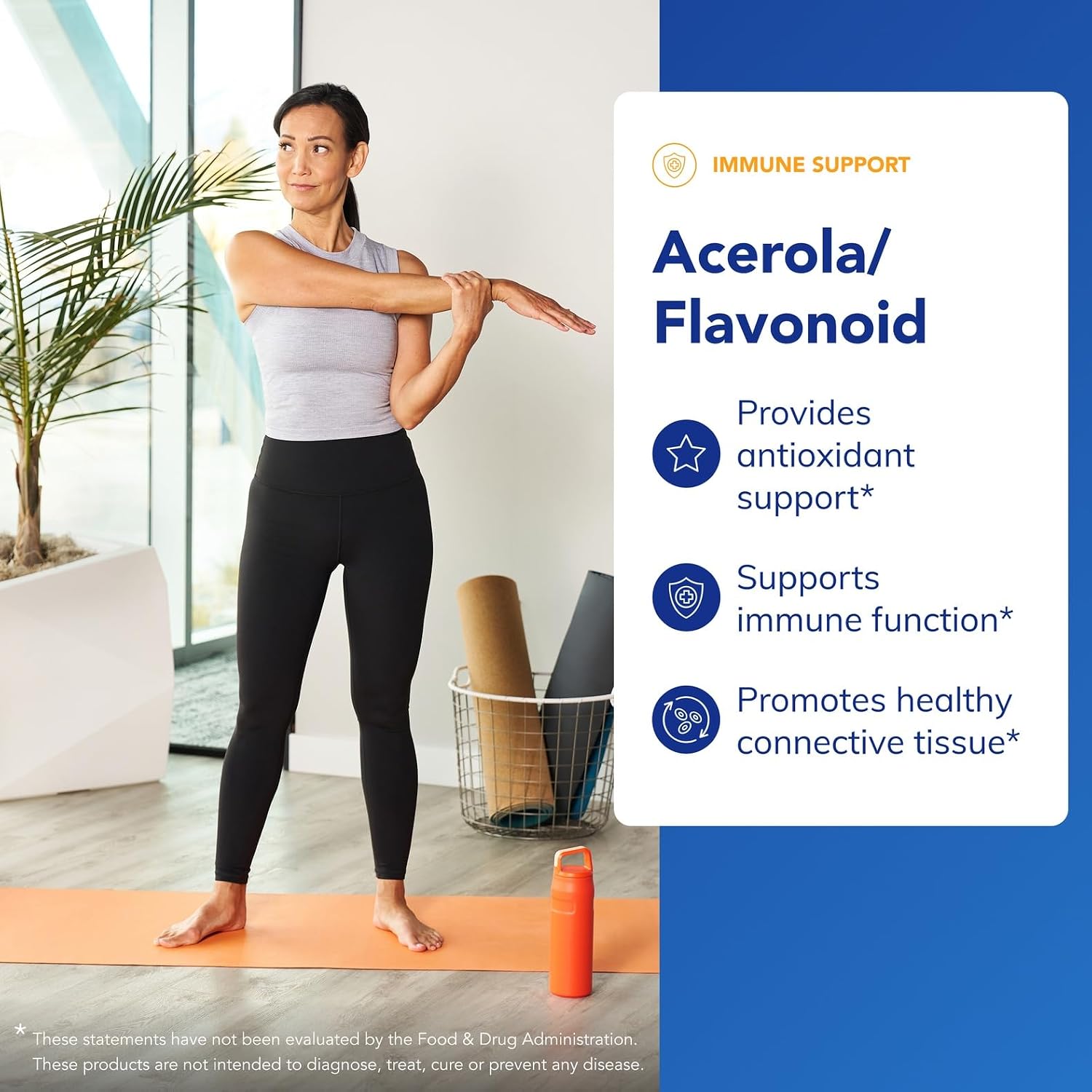 Pure Encapsulations Acerola/Flavonoid | Vitamina C y Bioflavonoides de Origen Vegetal, Sin Maíz | 120 Cápsulas