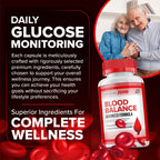 Blood Balance Cápsulas – Suplemento Avanzado (2 Pack, 120 Cápsulas)